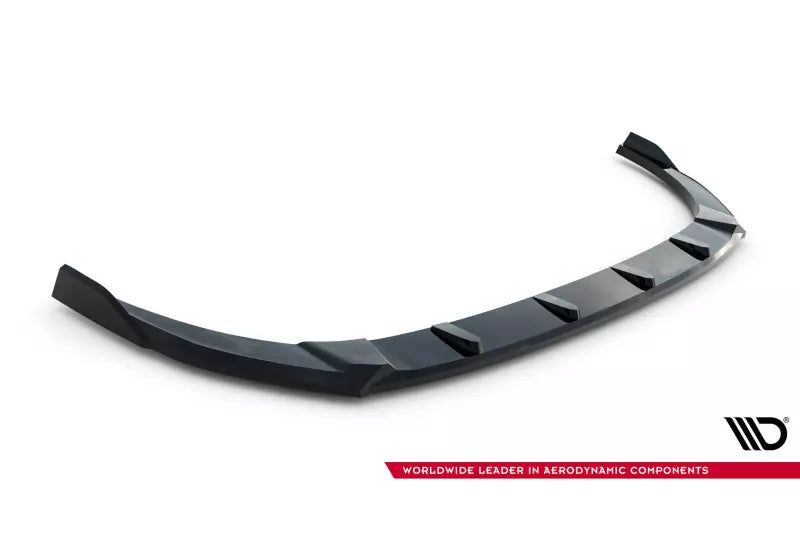 Maxton Design Frontlippe V.2 für Hyundai Elantra N Mk7 Hochglanz schwarz – Ansicht 4