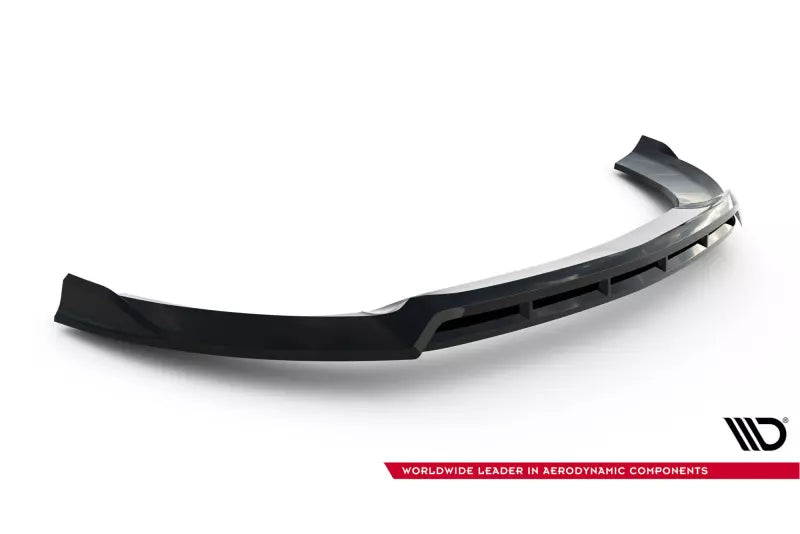 Maxton Design Frontlippe V.6 für Mercedes V-Klasse AMG-Line W447 Facelift Hochglanz schwarz – Ansicht 4