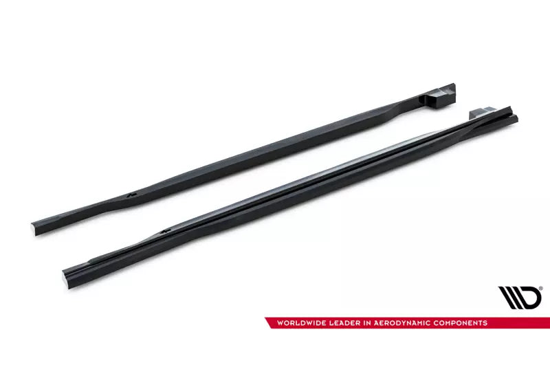 Maxton Design Seitenschweller (Paar) für Land Rover Range Rover Sport Mk2 Hochglanz schwarz – Ansicht 4