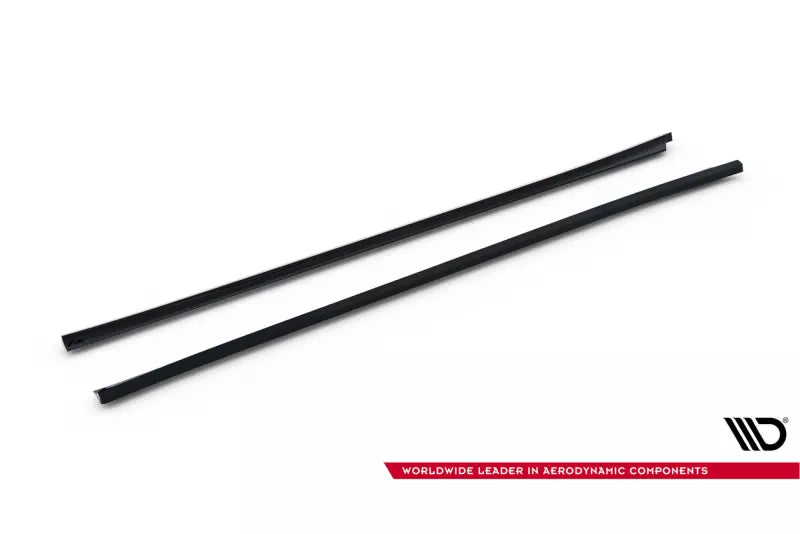 Maxton Design Seitenschweller (Paar) für Mazda 6 Limousine Mk3 Facelift Hochglanz schwarz – Ansicht 4