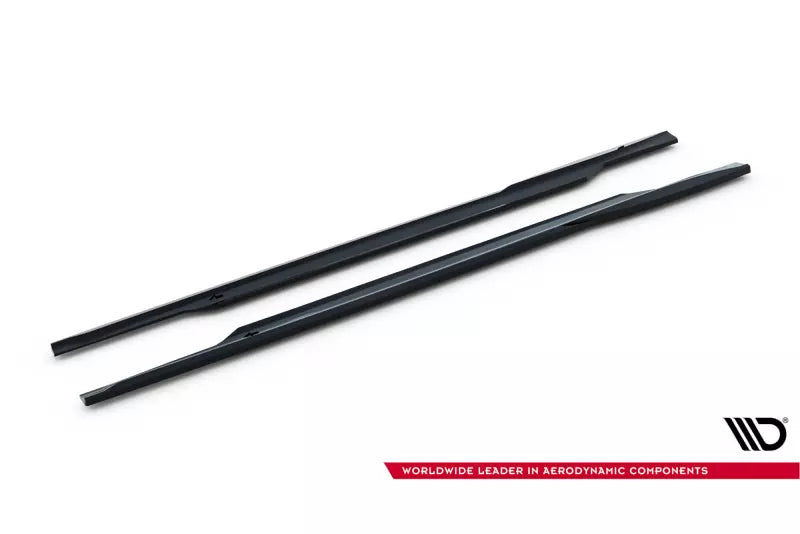 Maxton Design Seitenschweller (Paar) V.2 für Porsche Panamera Turbo S E-Hybrid / Panamera E-Hybrid 971 Hochglanz schwarz – Ansicht 4