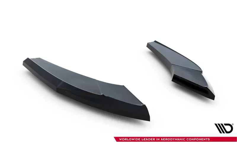 Maxton Design Diffusor Flaps V.1 für Audi S3 Limousine 8Y Facelift Hochglanz schwarz – Ansicht 4