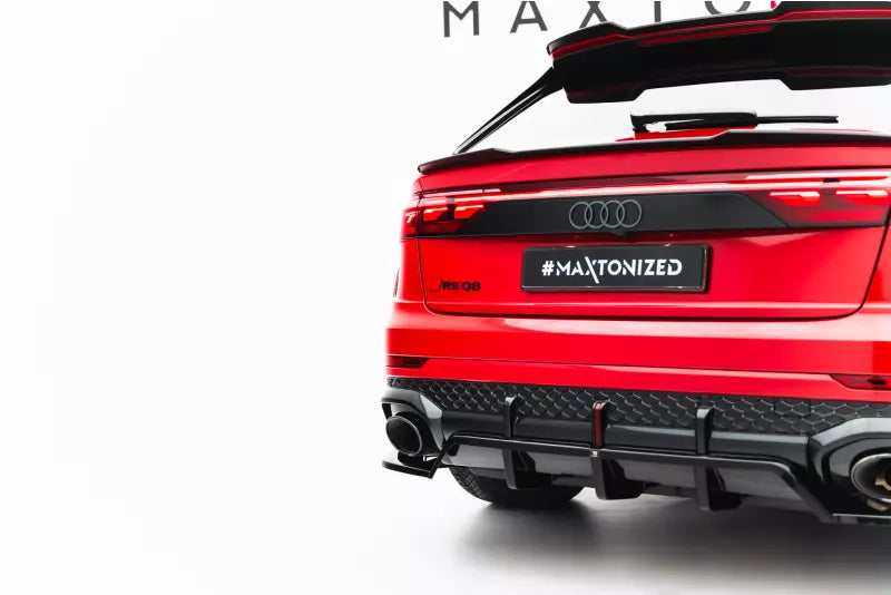 Maxton Design Heckdiffusor für Audi RSQ8 Mk1 Facelift Hochglanz schwarz – Ansicht 4