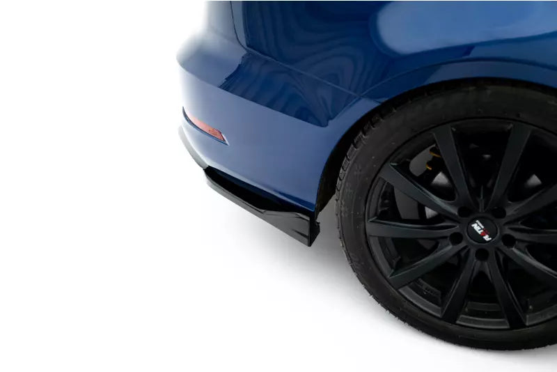 Maxton Design Diffusor Flaps für Audi A3 Limousine 8V Hochglanz schwarz – Ansicht 4