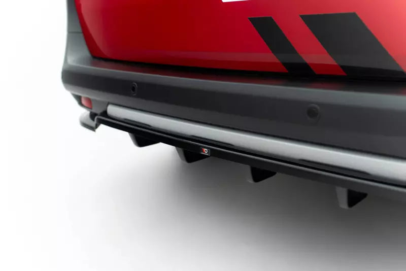Maxton Design Heckdiffusor für Ford Tourneo Courier Mk2 Hochglanz schwarz – Ansicht 4