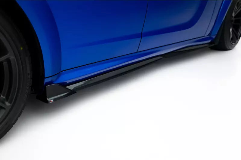 Maxton Design Seitenschweller (Paar) für Dodge Charger RT Scat Pack Widebody Mk3 Facelift Hochglanz schwarz – Ansicht 4