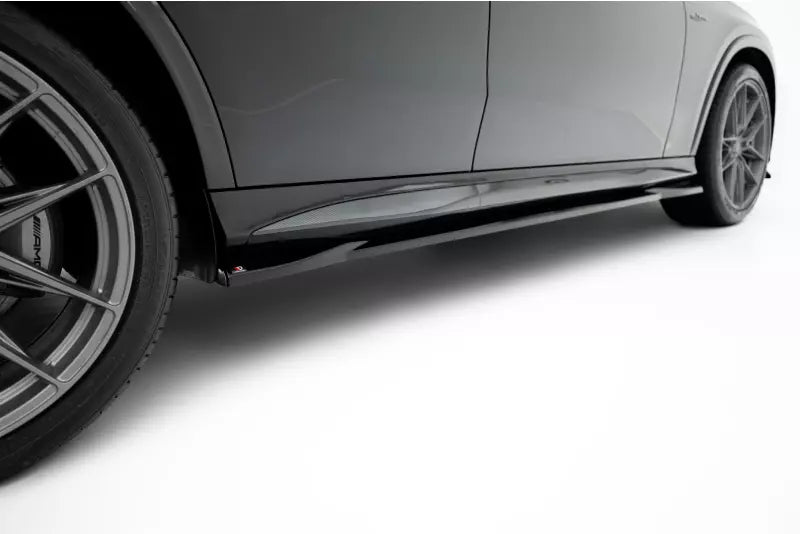 Maxton Design Seitenschweller (Paar) für Mercedes GLC 43 AMG X254 Hochglanz schwarz – Ansicht 4