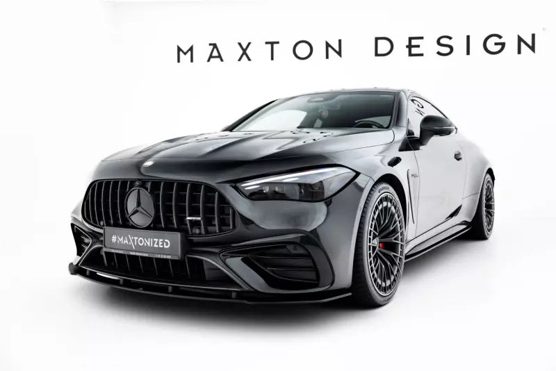 Maxton Design Street Pro Frontlippe für Mercedes CLE 53 C236 Schwarz matt – Ansicht 4