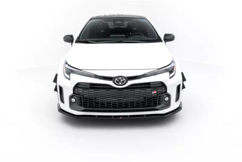 Maxton Design Frontlippe V.1 für Toyota GR Corolla Mk12 Hochglanz schwarz – Ansicht 4