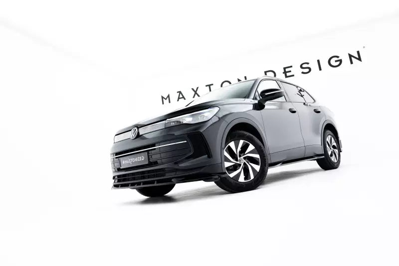 Maxton Design Frontlippe V.1 für VW Tiguan Mk3 Hochglanz schwarz – Ansicht 4