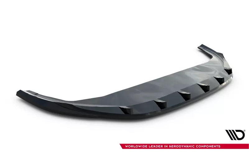 Maxton Design Frontlippe V.2 für VW Tiguan Mk3 Hochglanz schwarz – Ansicht 4