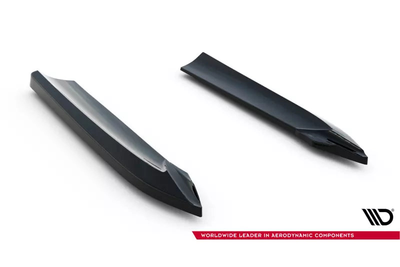 Maxton Design Diffusor Flaps für Audi A7 S-Line C7 Hochglanz schwarz – Ansicht 4
