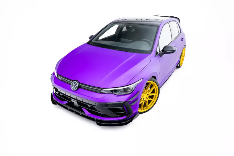 Maxton Design Diffusor Flaps für Flaps VW Golf 8 R Facelift Hochglanz schwarz – Ansicht 4