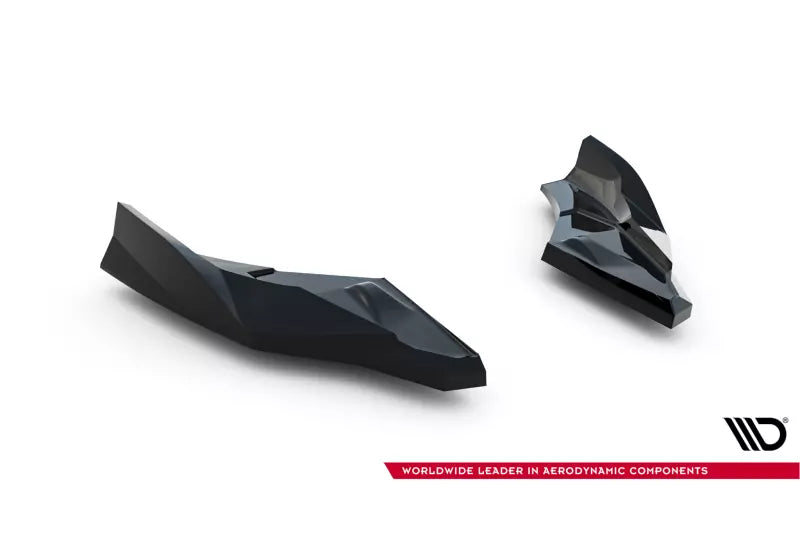 Maxton Design Diffusor Flaps V.4 für Audi S3 Sportback 8Y Facelift Hochglanz schwarz – Ansicht 4