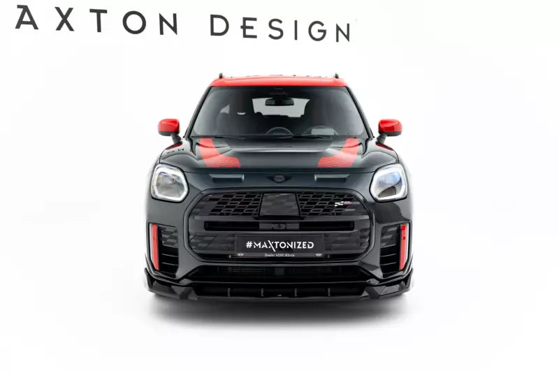 Maxton Design Frontlippe für Mini Countryman JCW U25 Hochglanz schwarz – Ansicht 4