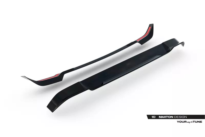 Maxton Design Heckspoiler Lippe für Land Rover Defender Mk4 Hochglanz schwarz – Ansicht 4
