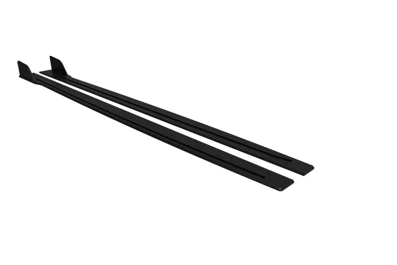 Maxton Design Street Pro Seitenschweller für Renault Megane RS Mk4 Schwarz matt – Ansicht 4