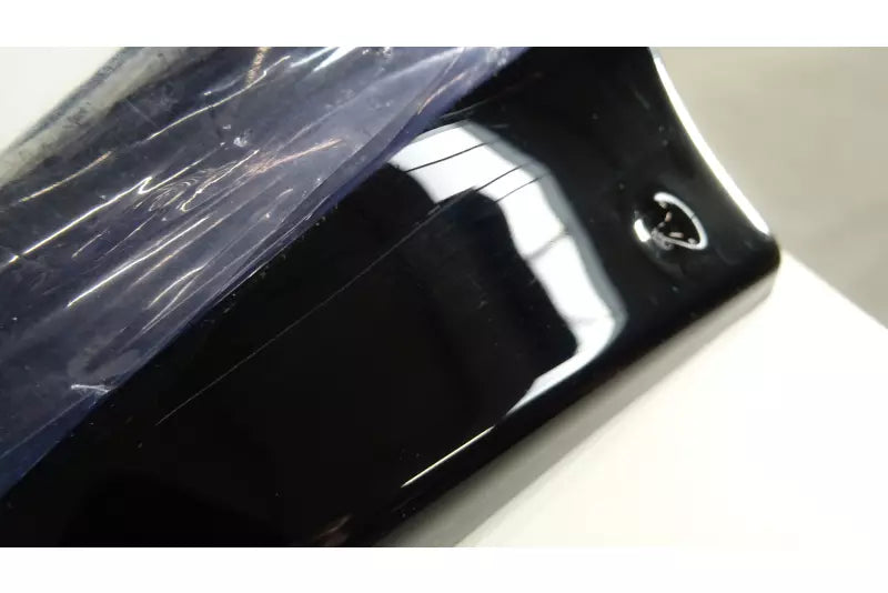 B-Ware Maxton Design Mittlerer Heckdiffusor für Mercedes-Benz CLA C117 Facelift Hochglanz schwarz – Ansicht 4