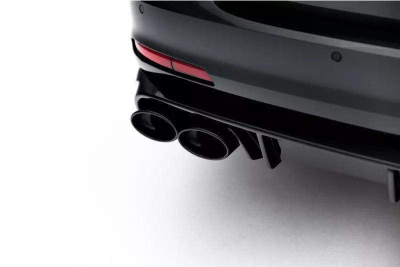 Maxton Design Heckdiffusor mit Endrohr Attrappe Chrome für Audi A6 C8 2018-2025 – Ansicht 4