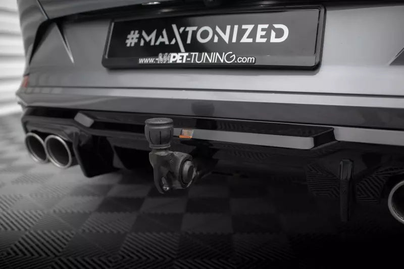 Maxton Design Heckdiffusor V.3 mit Endrohren Schwarz Cupra Formentor VZ Mk1 / Mk1 Facelift – Ansicht 4