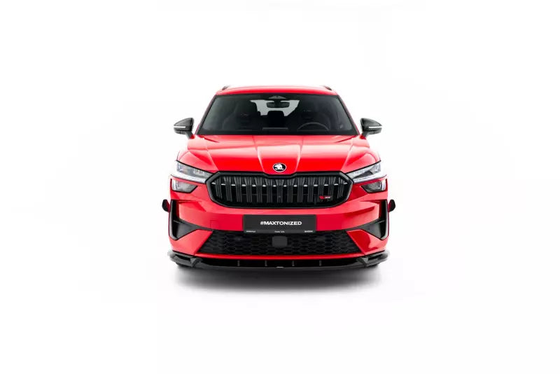 Maxton Design Frontlippe für Skoda Kodiaq RS Mk2 Hochglanz schwarz – Ansicht 4