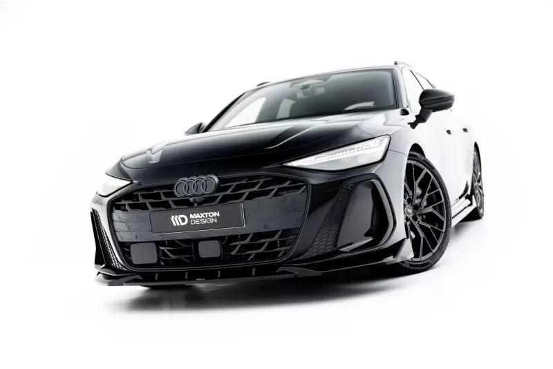 Maxton Design Frontlippe V.2 für Audi A6 S-Line C9 Hochglanz schwarz – Ansicht 4