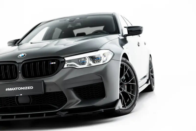 Maxton Design Frontlippe V.3 für BMW M5 F90 Hochglanz schwarz – Ansicht 4