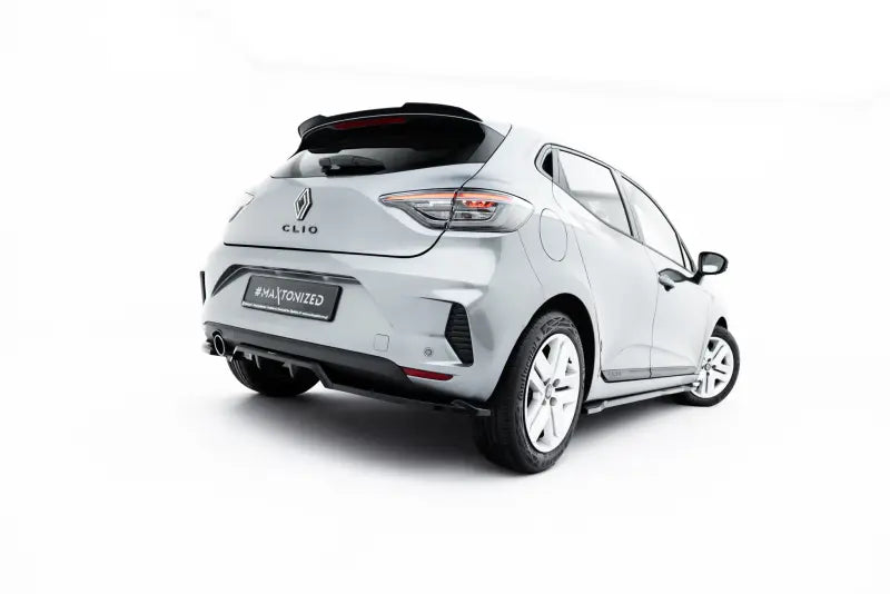 Maxton Design Heckspoiler Lippe für Renault Clio Mk5 Facelift Hochglanz schwarz – Ansicht 4