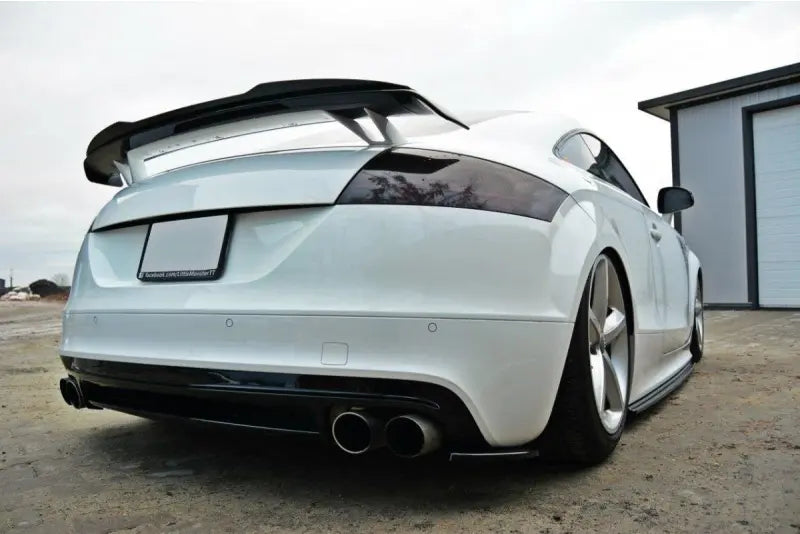 Maxton Design Diffusor Flaps V.1 für Audi TT MK2 RS Hochglanz schwarz – Ansicht 4