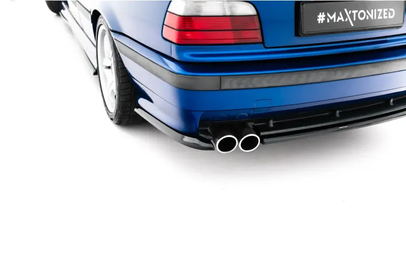 Maxton Design Diffusor Flaps V.1 für BMW M3 / 3 M-Paket Coupe / Cabrio E36 Hochglanz schwarz – Ansicht 4
