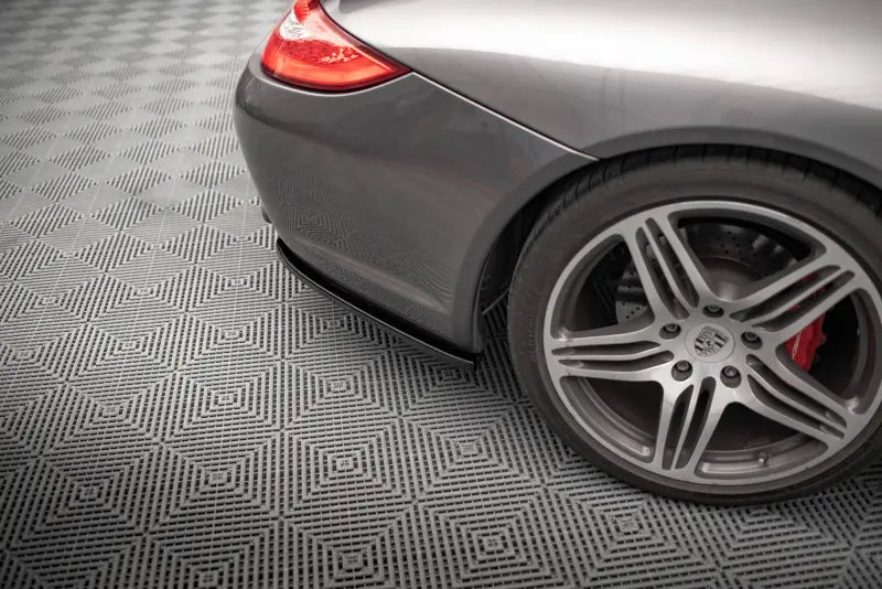 Maxton Design Diffusor Flaps V.1 für Porsche 911 Carrera / Carrera GTS 997 Facelift (2009-2011) Hochglanz schwarz – Ansicht 4