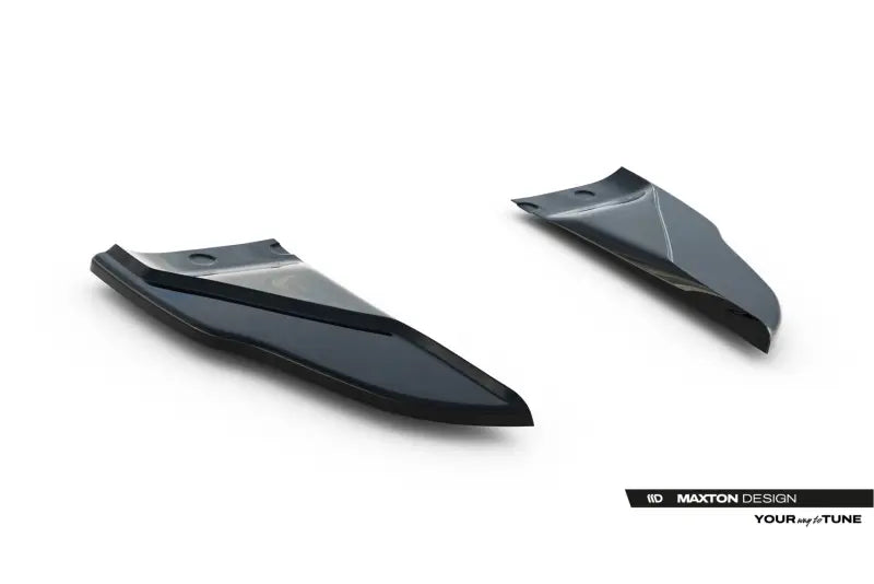 Maxton Design Diffusor Flaps V.2 für Tesla Model S Mk1 Hochglanz schwarz – Ansicht 4