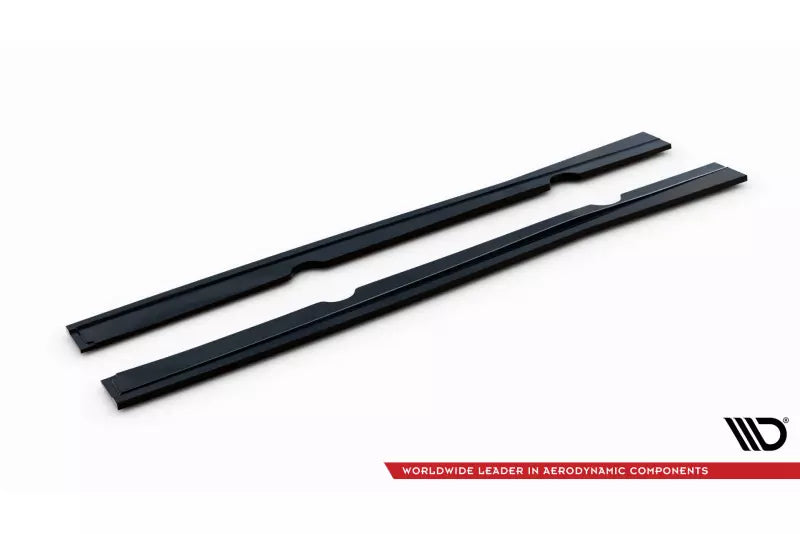 Maxton Design Seitenschweller (Paar) für Ford Fiesta ST Mk7 Hochglanz schwarz – Ansicht 4