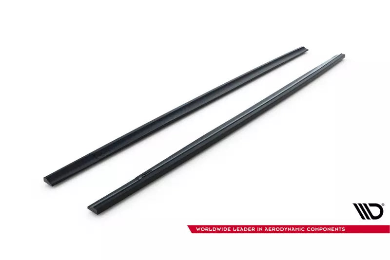 Maxton Design Seitenschweller (Paar) für Ford Focus ST Mk2 Facelift Hochglanz schwarz – Ansicht 4