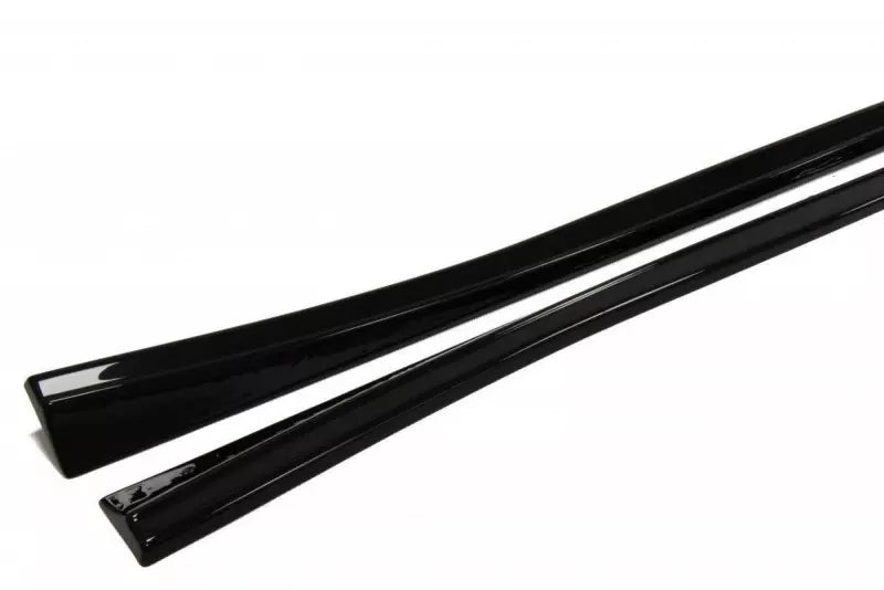 Maxton Design Seitenschweller (Paar) für Opel Astra J GTC Hochglanz schwarz – Ansicht 3