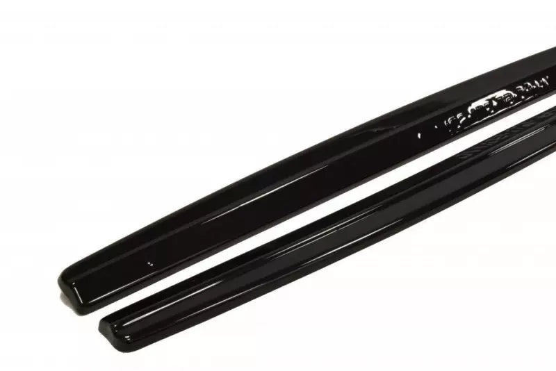 Maxton Design Seitenschweller (Paar) für VW Polo 5 GTI Facelift Hochglanz schwarz – Ansicht 4