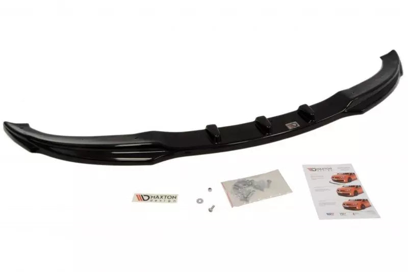 Maxton Design Frontlippe für BMW 3er E46 Coupe / Cabrio Facelift Hochglanz schwarz – Ansicht 2