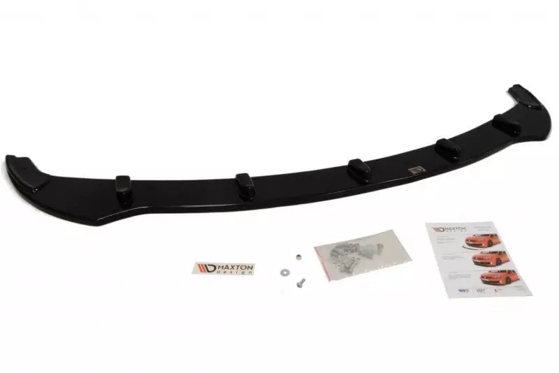 Maxton Design Frontlippe für BMW 5er E60 / E61 Facelift Hochglanz schwarz – Ansicht 2