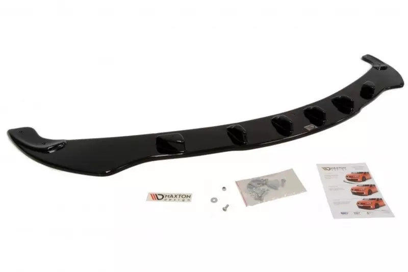 Maxton Design Frontlippe für BMW 5er E60 / E61 vor Facelift Hochglanz schwarz – Ansicht 2