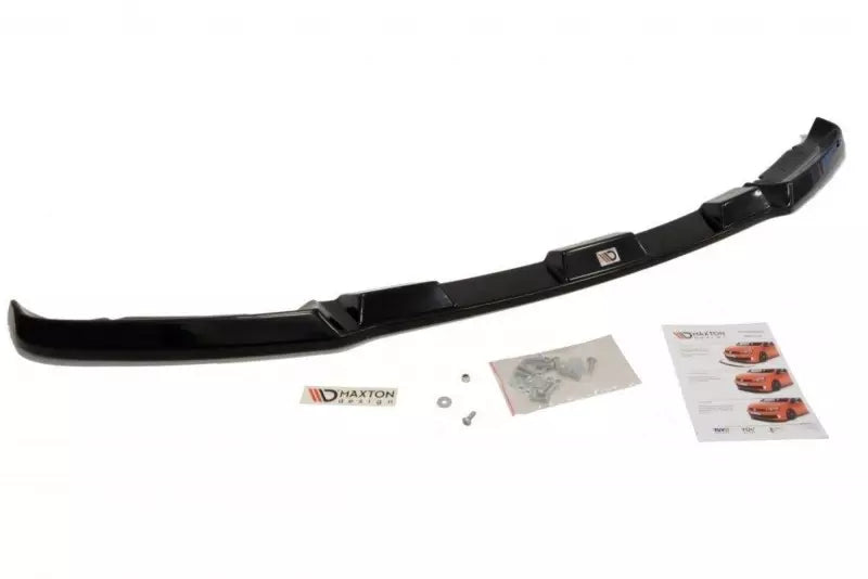 Maxton Design Frontlippe für BMW X6 E71 Hochglanz schwarz – Ansicht 2