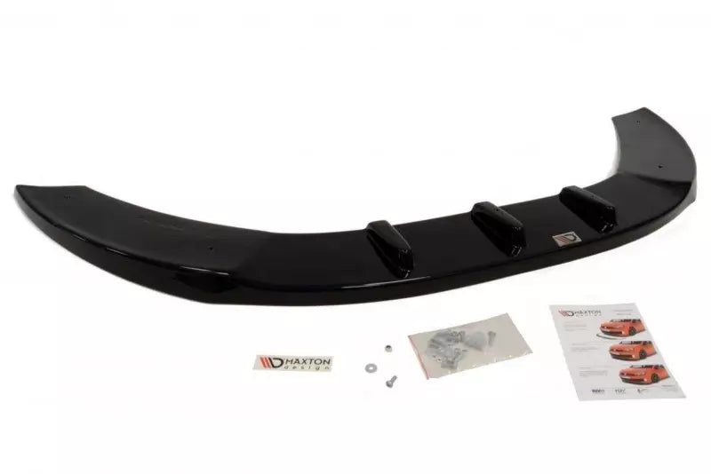Maxton Design Frontlippe V.1 für Fiat Grande Punto Abarth Hochglanz schwarz – Ansicht 2