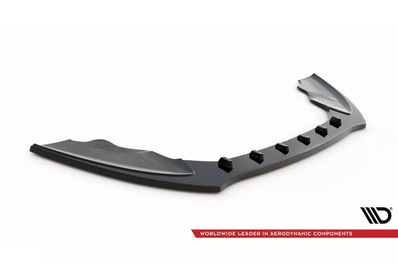 Maxton Design Frontlippe V.1 für Fiesta ST Mk7 Facelift 2013-2016 Hochglanz schwarz – Ansicht 4