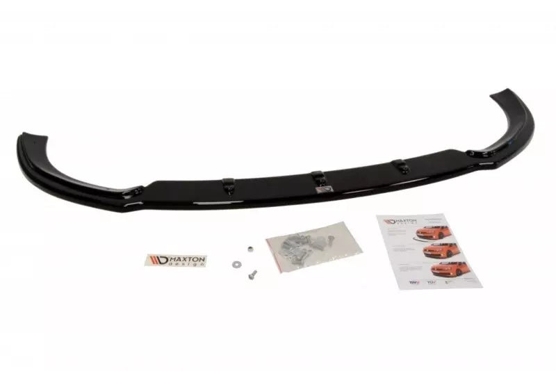 Maxton Design Frontlippe V.2 für Ford Focus RS Mk2 Hochglanz schwarz – Ansicht 4