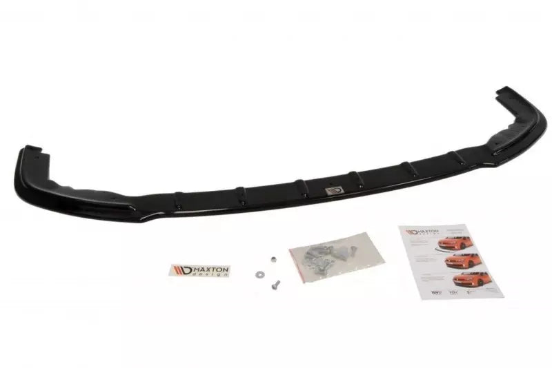 Maxton Design Frontlippe für Honda Civic VI Mk6 EJ9 Hochglanz schwarz – Ansicht 4