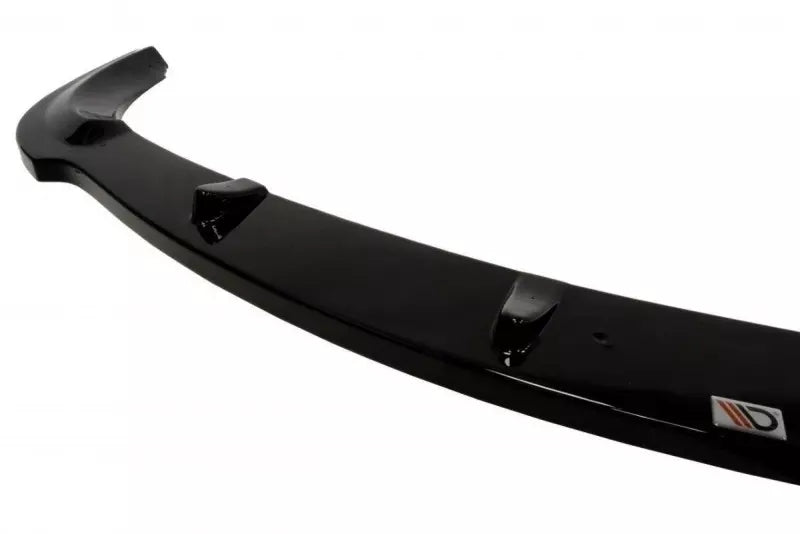 Maxton Design Frontlippe für Mercedes SL R230 AMG Hochglanz schwarz – Ansicht 3
