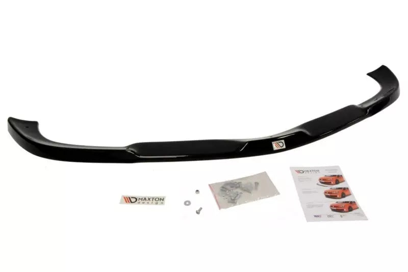 Maxton Design Frontlippe für Mercedes SLK R171 Serie Hochglanz schwarz – Ansicht 4