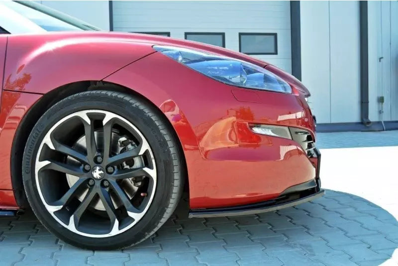 Maxton Design Frontlippe V.1 für Peugeot RCZ Facelift Hochglanz schwarz – Ansicht 4