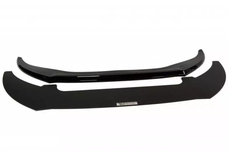 Maxton Design Street Pro Frontlippe V.2 für Audi A6 C7 S-Line Hochglanz schwarz – Ansicht 4