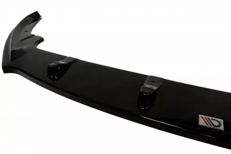 Maxton Design Frontlippe V.1 für Skoda Rapid Hochglanz schwarz – Ansicht 4