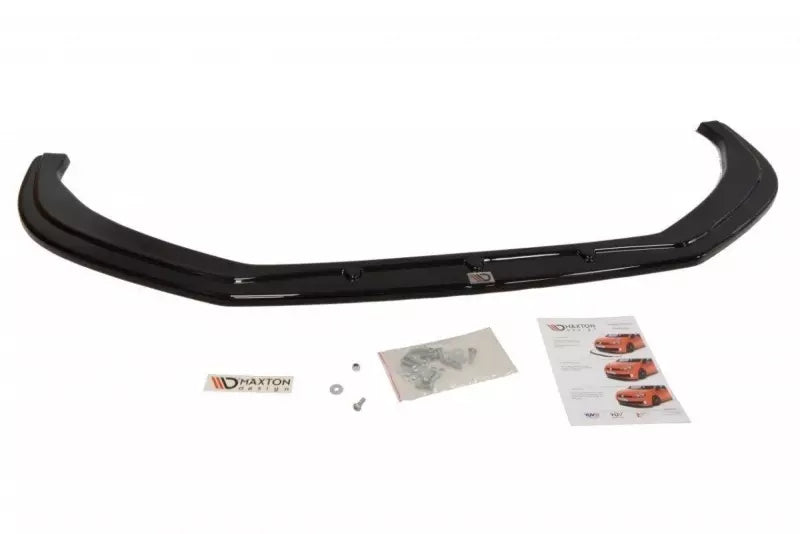 Maxton Design Frontlippe für VW Passat CC R36 R-Line vor Facelift Hochglanz schwarz – Ansicht 4